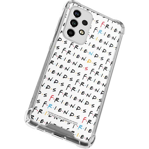 Warner Bros FRIENDS Pattern Galaxy A33 5G Clear Case