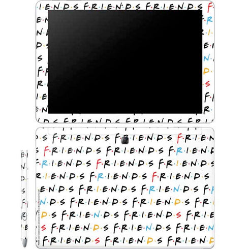 Warner Bros FRIENDS Pattern Galaxy Book 12in Skin