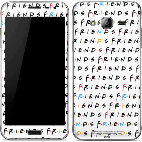 Warner Bros FRIENDS Pattern Galaxy J3 Skin