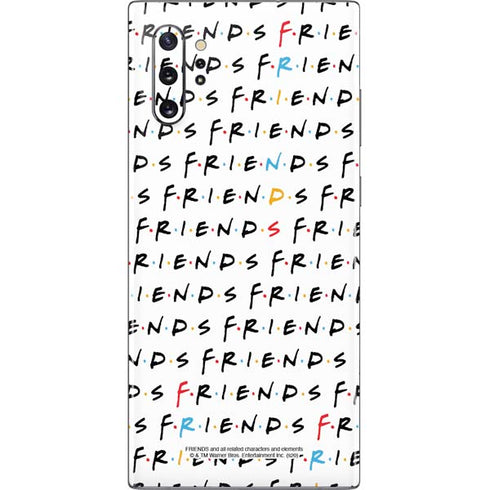 Warner Bros FRIENDS Pattern Galaxy Note 10 Plus Skin