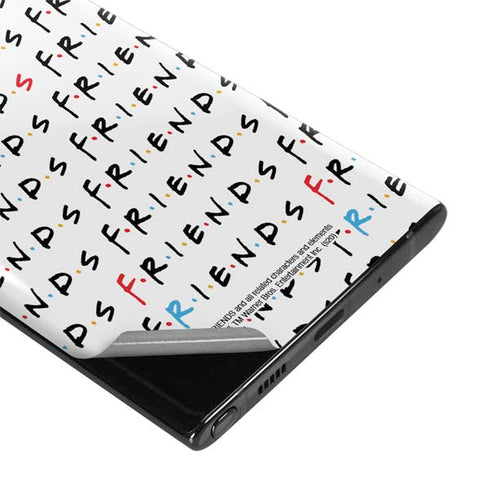 Warner Bros FRIENDS Pattern Galaxy Note 10 Plus Skin