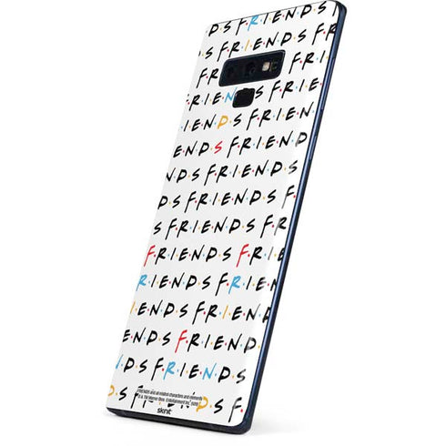 Warner Bros FRIENDS Pattern Galaxy Note 9 Skin