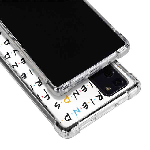 Warner Bros FRIENDS Pattern Galaxy Note20 5G Clear Case