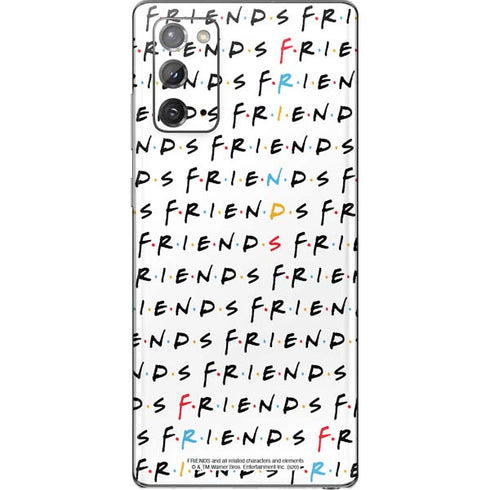 Warner Bros FRIENDS Pattern Galaxy Note20 5G Skin