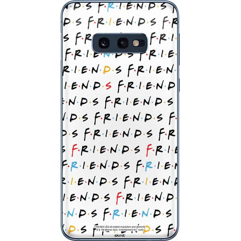Warner Bros FRIENDS Pattern Galaxy S10e Skin