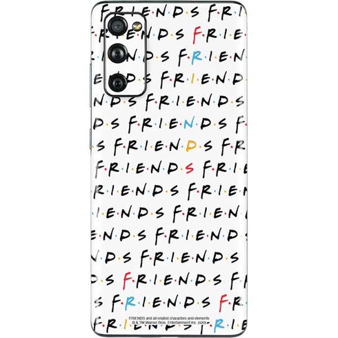Warner Bros FRIENDS Pattern Galaxy S20 Fan Edition Skin