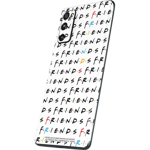 Warner Bros FRIENDS Pattern Galaxy S20 Fan Edition Skin