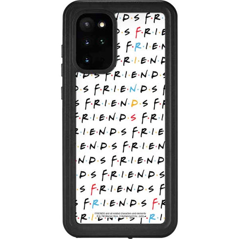 Warner Bros FRIENDS Pattern Galaxy S20 Plus Waterproof Case