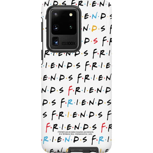 Warner Bros FRIENDS Pattern Galaxy S20 Ultra 5G Pro Case