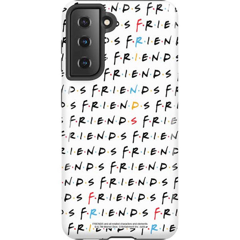 Warner Bros FRIENDS Pattern Galaxy S21 5G Pro Case
