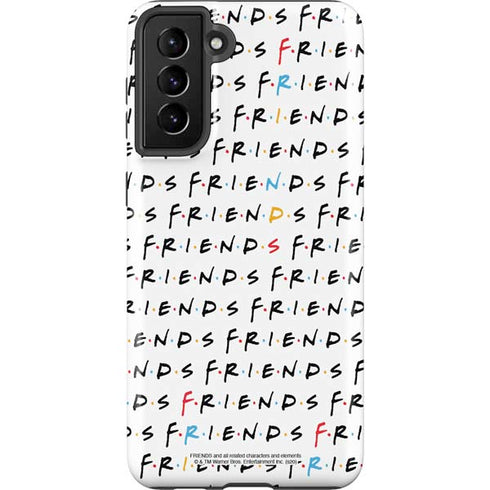 Warner Bros FRIENDS Pattern Galaxy S21 FE Pro Case