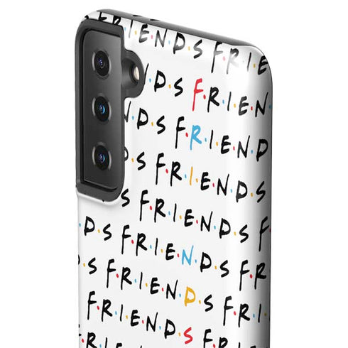 Warner Bros FRIENDS Pattern Galaxy S21 Plus 5G Pro Case