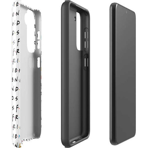 Warner Bros FRIENDS Pattern Galaxy S21 Plus 5G Pro Case