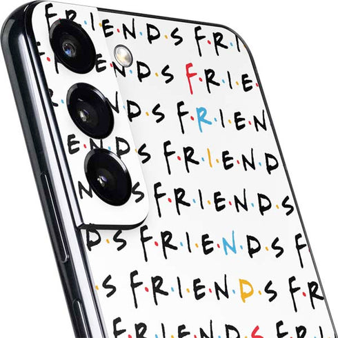 Warner Bros FRIENDS Pattern Galaxy S22 Plus Skin
