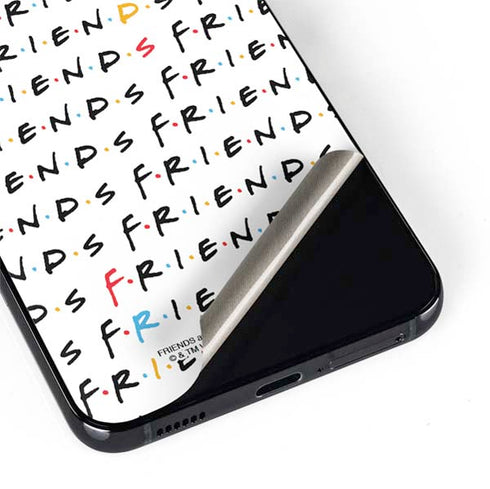 Warner Bros FRIENDS Pattern Galaxy S22 Plus Skin