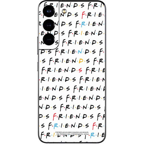 Warner Bros FRIENDS Pattern Galaxy S22 Skin