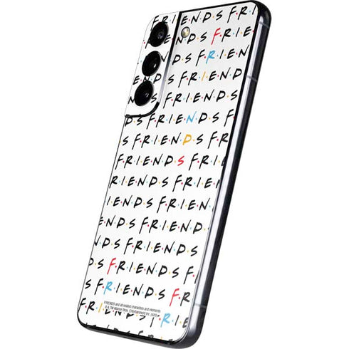 Warner Bros FRIENDS Pattern Galaxy S22 Skin