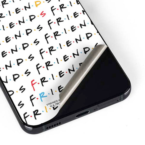 Warner Bros FRIENDS Pattern Galaxy S22 Skin