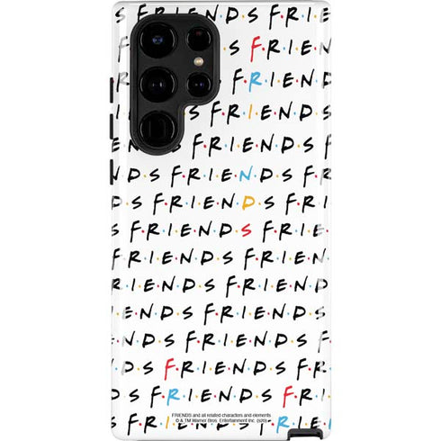 Warner Bros FRIENDS Pattern Galaxy S22 Ultra Pro Case