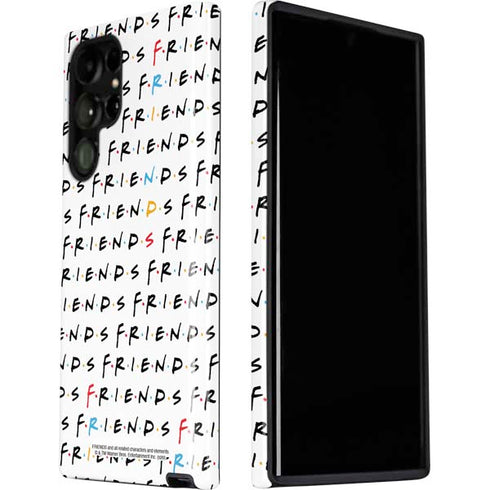 Warner Bros FRIENDS Pattern Galaxy S22 Ultra Pro Case