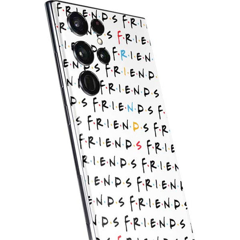 Warner Bros FRIENDS Pattern Galaxy S22 Ultra Skin