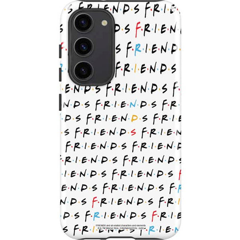 Warner Bros FRIENDS Pattern Galaxy S23 Plus Pro Case