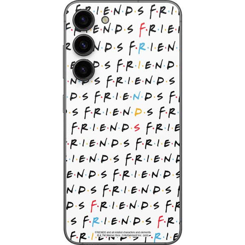 Warner Bros FRIENDS Pattern Galaxy S23 Plus Skin