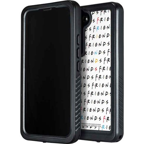 Warner Bros FRIENDS Pattern Galaxy S23 Plus Waterproof Case