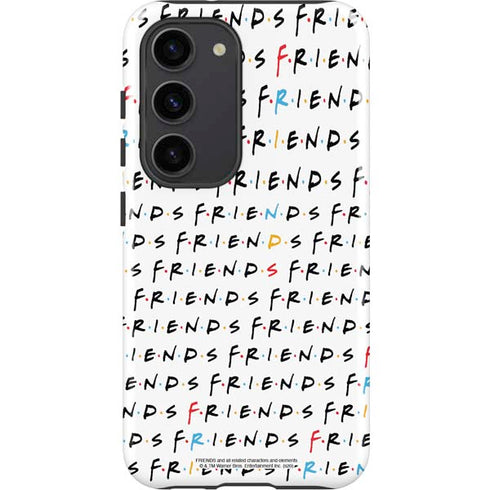 Warner Bros FRIENDS Pattern Galaxy S23 Pro Case