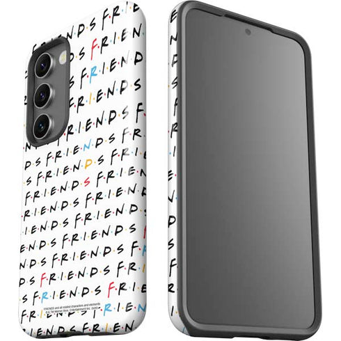 Warner Bros FRIENDS Pattern Galaxy S23 Pro Case