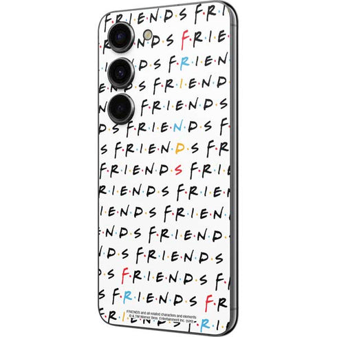 Warner Bros FRIENDS Pattern Galaxy S23 Skin