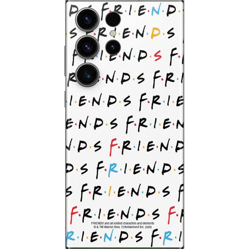 Warner Bros FRIENDS Pattern Galaxy S23 Ultra Skin