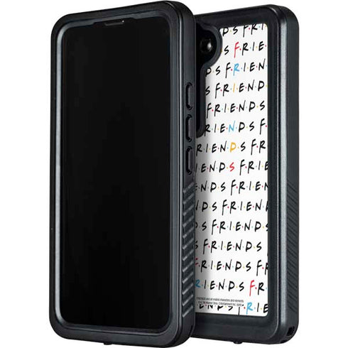 Warner Bros FRIENDS Pattern Galaxy S23 Waterproof Case
