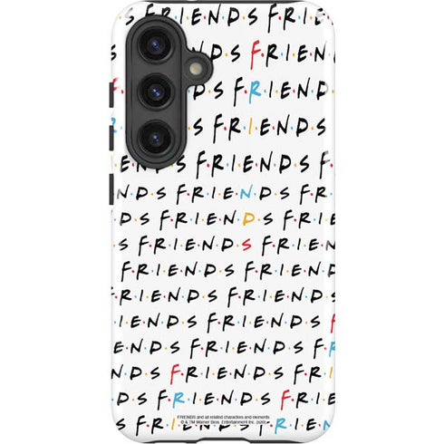 Warner Bros FRIENDS Pattern Galaxy S24 Plus Impact Case