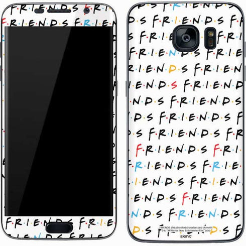 Warner Bros FRIENDS Pattern Galaxy S7 Skin