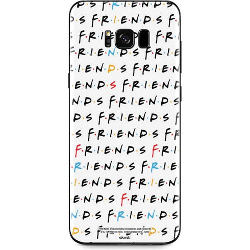 Warner Bros FRIENDS Pattern Galaxy S8 Skin