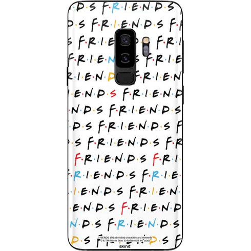 Warner Bros FRIENDS Pattern Galaxy S9 Plus Skin