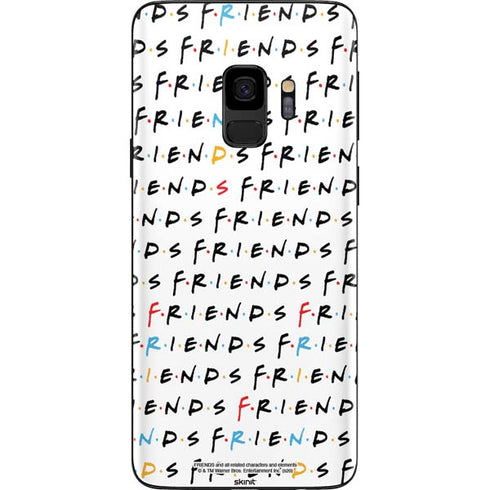 Warner Bros FRIENDS Pattern Galaxy S9 Skin