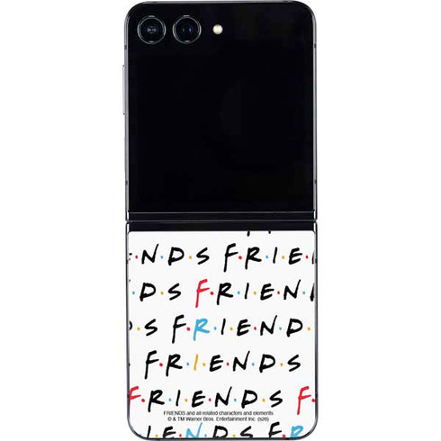 Warner Bros FRIENDS Pattern Galaxy Z Flip5 5G Skin