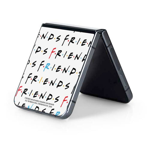 Warner Bros FRIENDS Pattern Galaxy Z Flip5 5G Skin