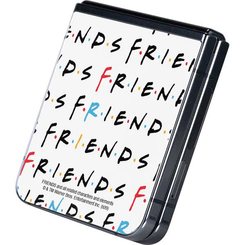 Warner Bros FRIENDS Pattern Galaxy Z Flip5 5G Skin