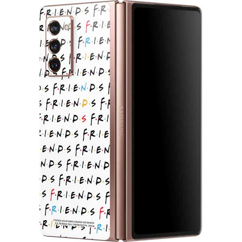 Warner Bros FRIENDS Pattern Galaxy Z Fold2 5G Skin