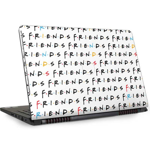 Warner Bros FRIENDS Pattern Dell Inspiron Skin