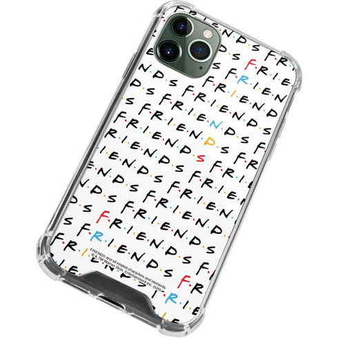 Warner Bros FRIENDS Pattern iPhone 11 Pro Max Clear Case