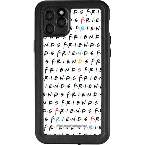 Warner Bros FRIENDS Pattern iPhone 11 Pro Max Waterproof Case