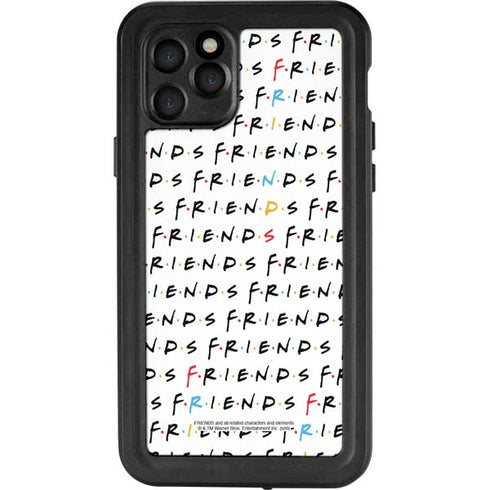 Warner Bros FRIENDS Pattern iPhone 11 Pro Waterproof Case