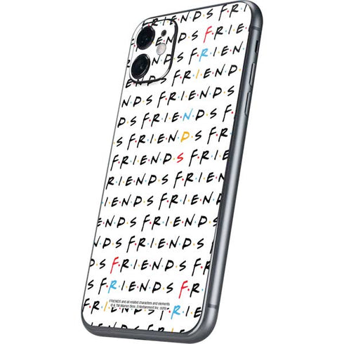 Warner Bros FRIENDS Pattern iPhone 11 Skin