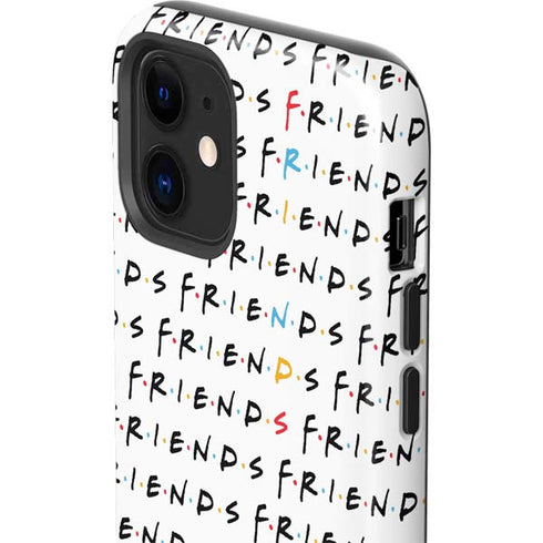 Warner Bros FRIENDS Pattern iPhone 12 Impact Case
