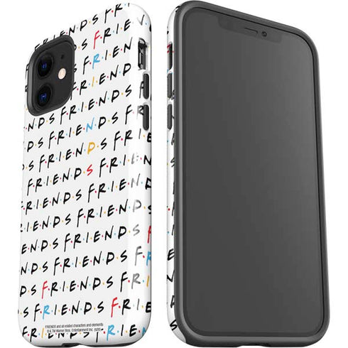 Warner Bros FRIENDS Pattern iPhone 12 Impact Case