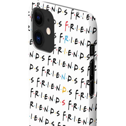 Warner Bros FRIENDS Pattern iPhone 12 Mini Lite Case